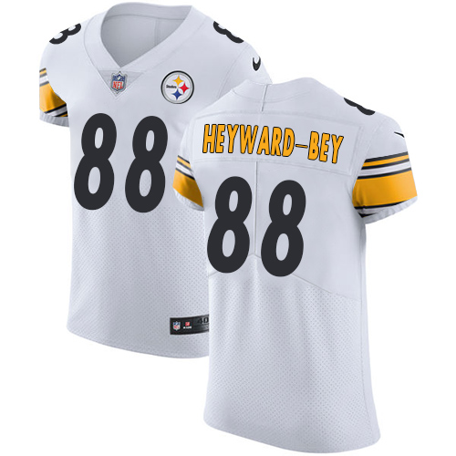 Nike Steelers #88 Darrius Heyward-Bey White Men's Stitched NFL Vapor Untouchable Elite Jersey